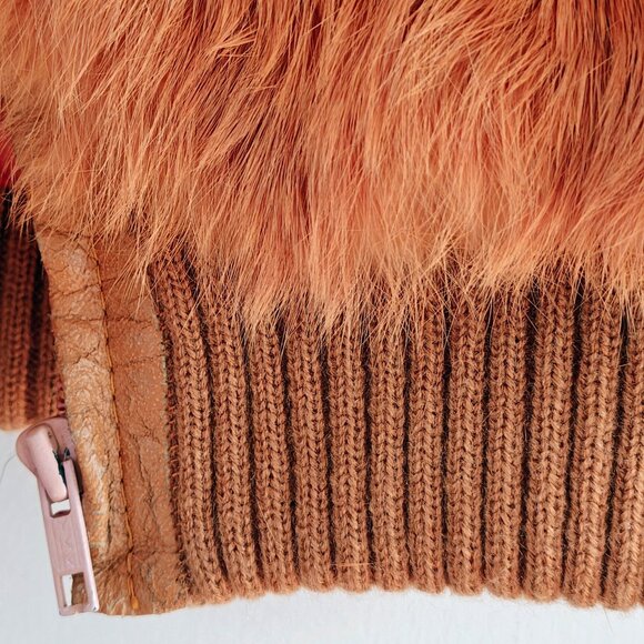 Vintage 70's Fur Bomber Jacket - Picture 5 of 9